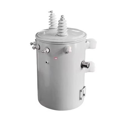 13.8kv 75kva Jednofazowy transformator o niskiej stratze mocy w zakresie częstotliwości 50/60Hz