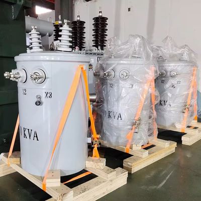 120V 240kV jednofazowy TOROIDAL Transformator napełniony olejem 5kva 2-fazowy do montowania na słupie