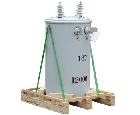 10 kVA 500 kVA Cylindryczny transformator na biegunach do systemu dystrybucji energii