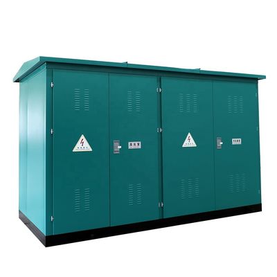 200KVA 315KVA 400KVA Do 2,5 MVA Kombinacja zewnętrzna Kompaktna transformerka dystrybucyjna 6.6KV 11KV 33KV