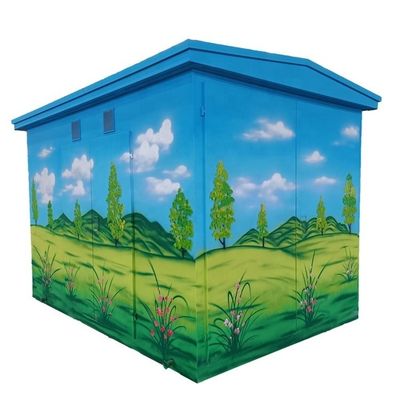 50/60Hz częstotliwość OEM Outdoor Compact Distribution Landscape Transformer Substation